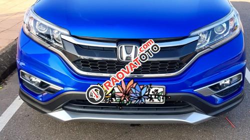 Bán Honda CR V 2.4 năm 2014, màu xanh lam-3