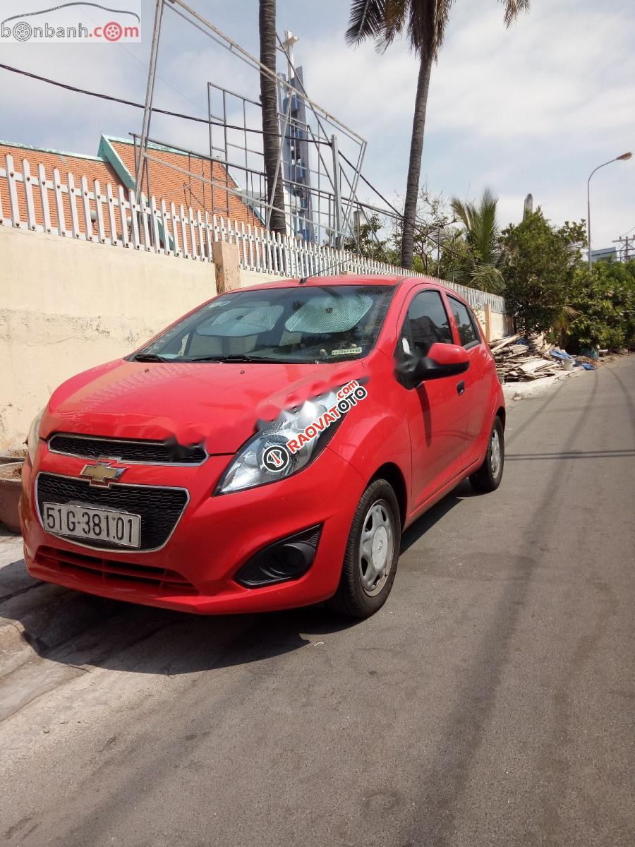 Cần tiền bán gấp xe Spark màu đỏ, số sàn, sx năm 2017-1