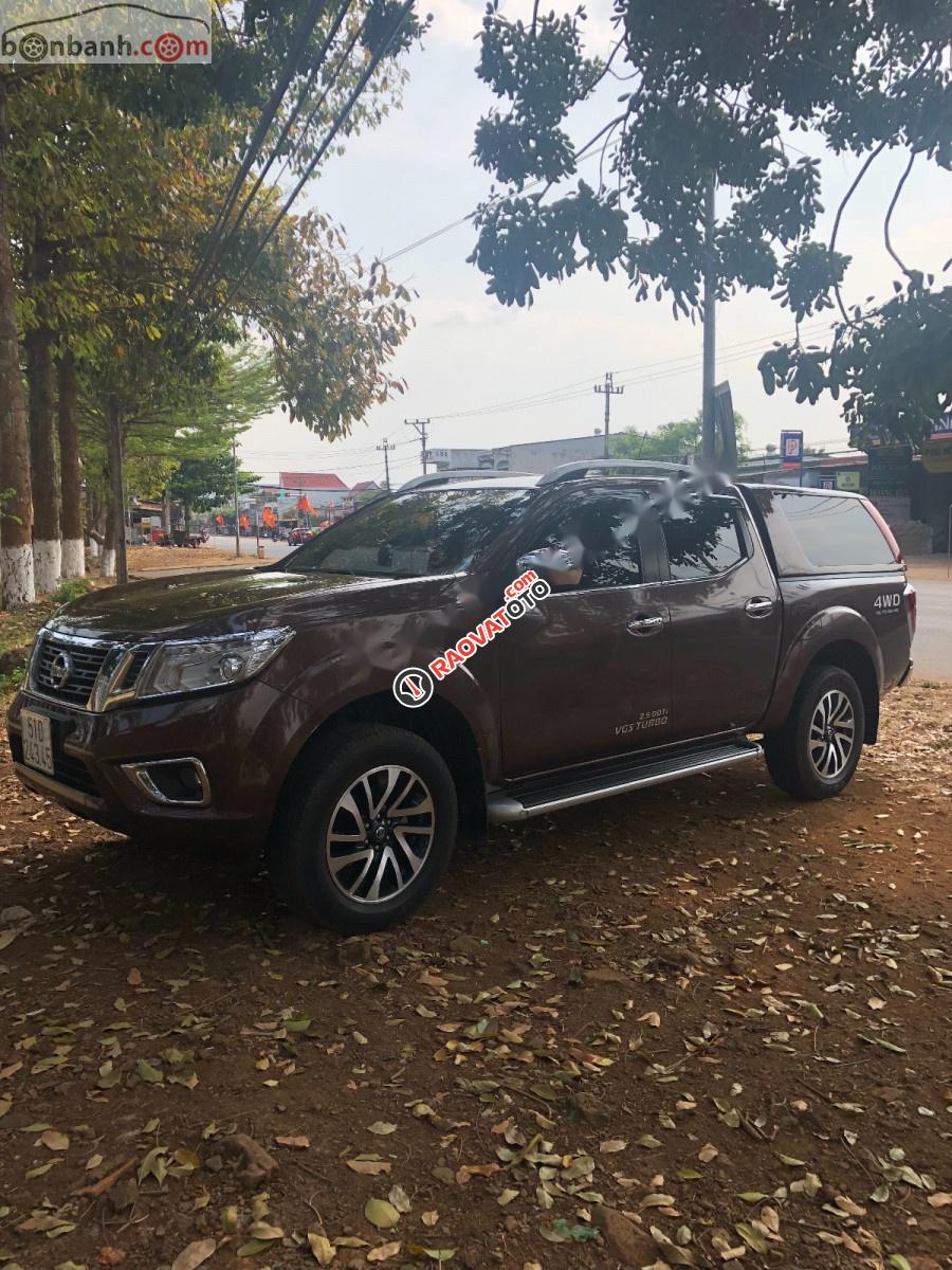 Bán xe Nissan Navara VL đời 2017, màu nâu, xe còn như mới-8