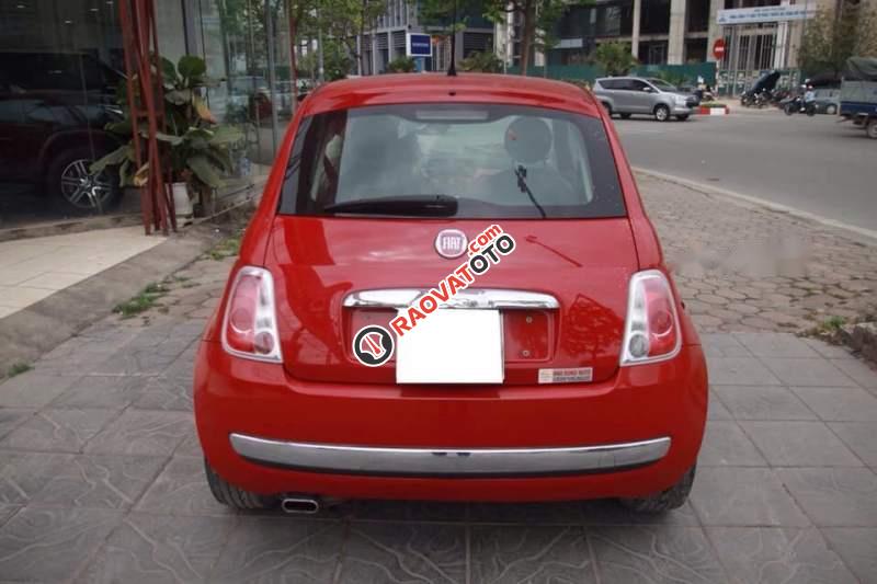 Bán xe Fiat 500 năm 2009, màu đỏ, nhập khẩu còn mới-5