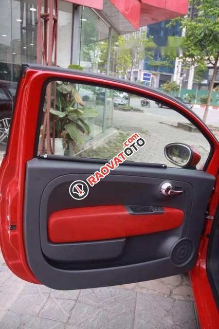 Bán xe Fiat 500 năm 2009, màu đỏ, nhập khẩu còn mới-4
