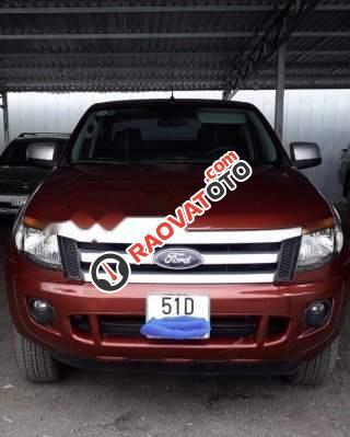 Bán Ford Ranger XLS MT 2014, màu đỏ, xe nhập khẩu-2