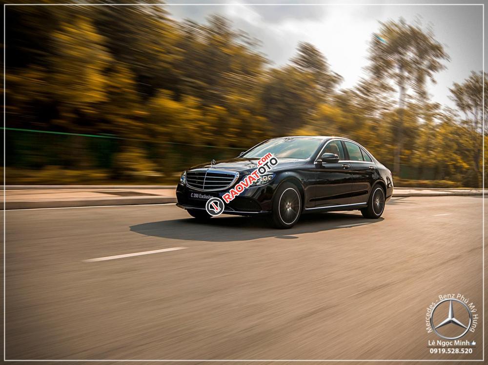 Mercedes-Benz C200 Exclusive New 2020, động cơ mới 2.0 - giá bán tốt nhất, giao xe sớm, trả góp 80%-12