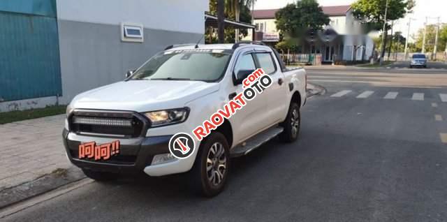 Cần bán xe Ford Ranger Wildtrack 3.2 năm sản xuất 2016, màu trắng còn mới giá cạnh tranh-0