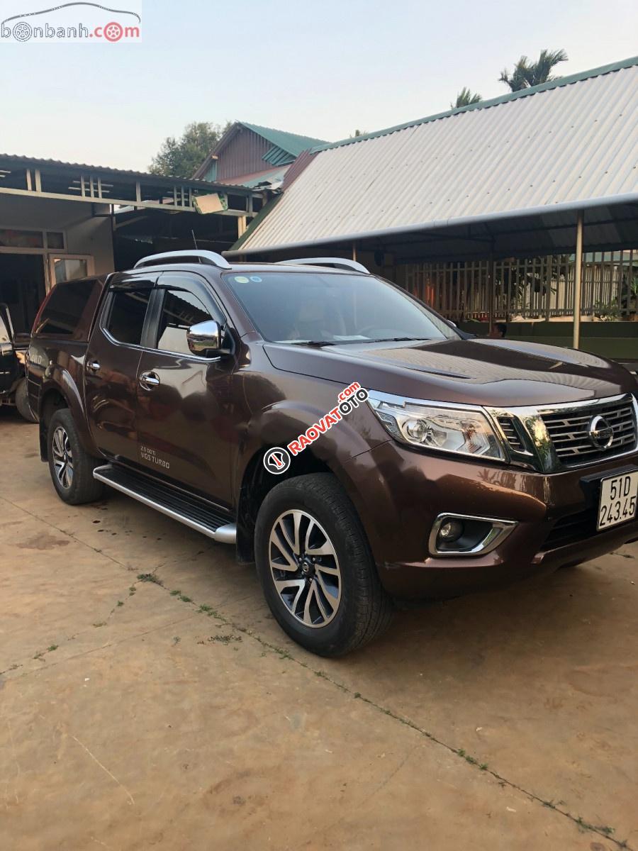 Bán xe Nissan Navara VL đời 2017, màu nâu, xe còn như mới-6
