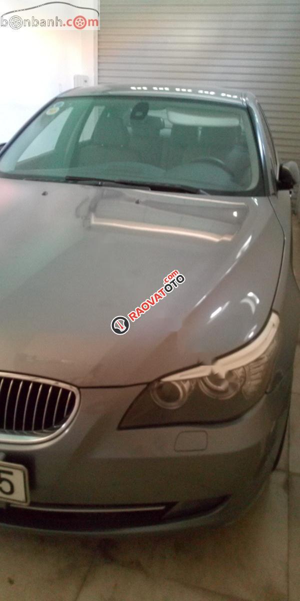 Cần bán lại xe BMW 5 Series 2008, màu xám, xe chưa sửa chữa lớn-4