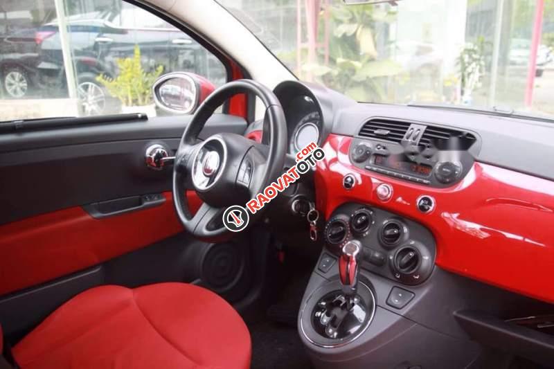 Bán xe Fiat 500 năm 2009, màu đỏ, nhập khẩu còn mới-0