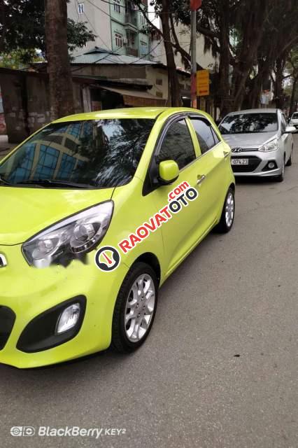 Cần bán lại xe Kia Morning Si đời 2014, màu vàng-4