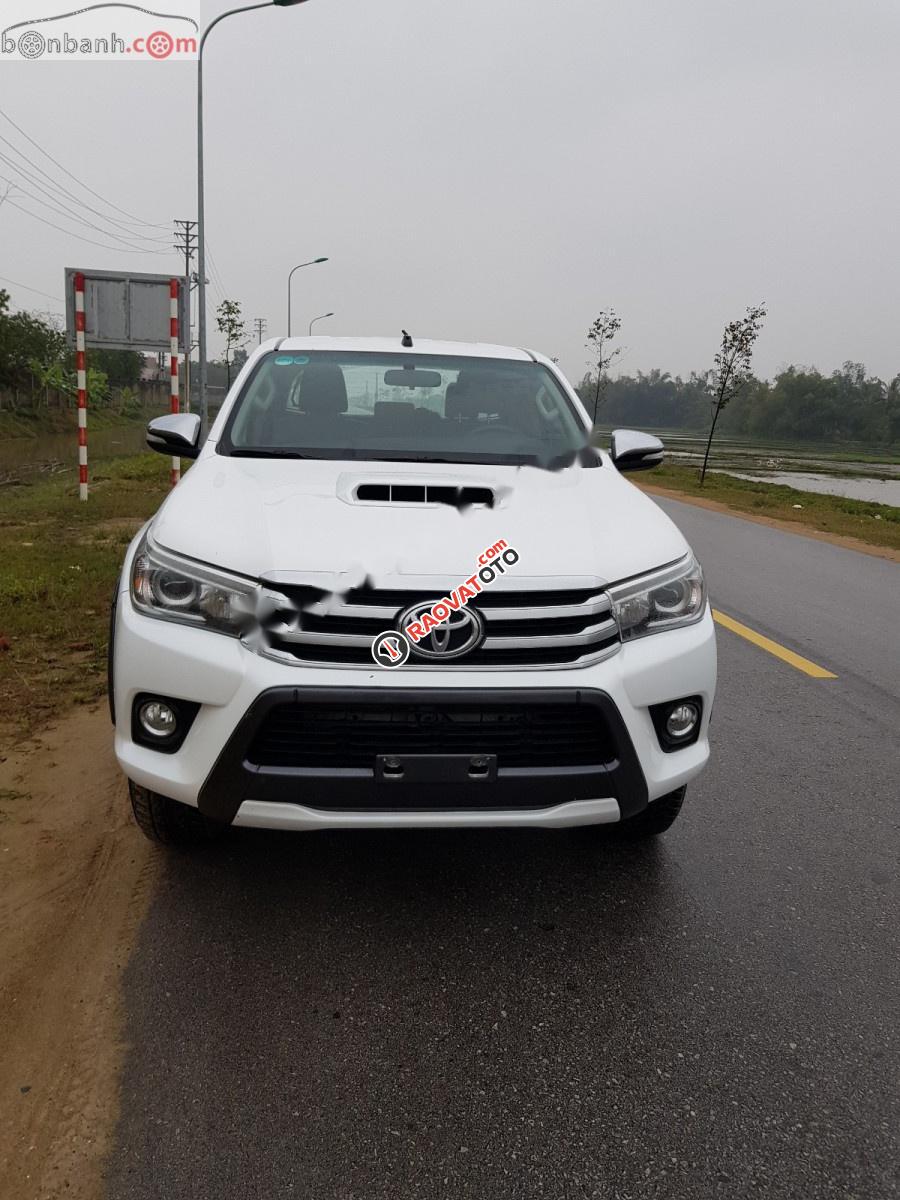 Bán ô tô Toyota Hilux G năm sản xuất 2015, màu trắng, nhập khẩu -5