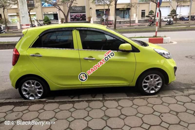 Cần bán lại xe Kia Morning Si đời 2014, màu vàng-3