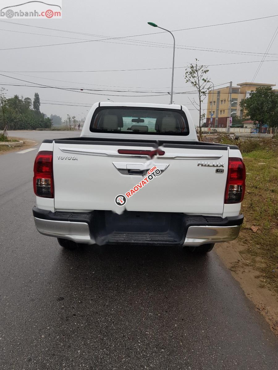 Bán ô tô Toyota Hilux G năm sản xuất 2015, màu trắng, nhập khẩu -2