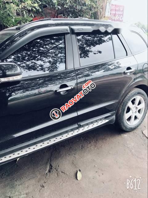 Cần bán xe Hyundai Santa Fe SLX 2008, màu đen, xe nguyên bản-3