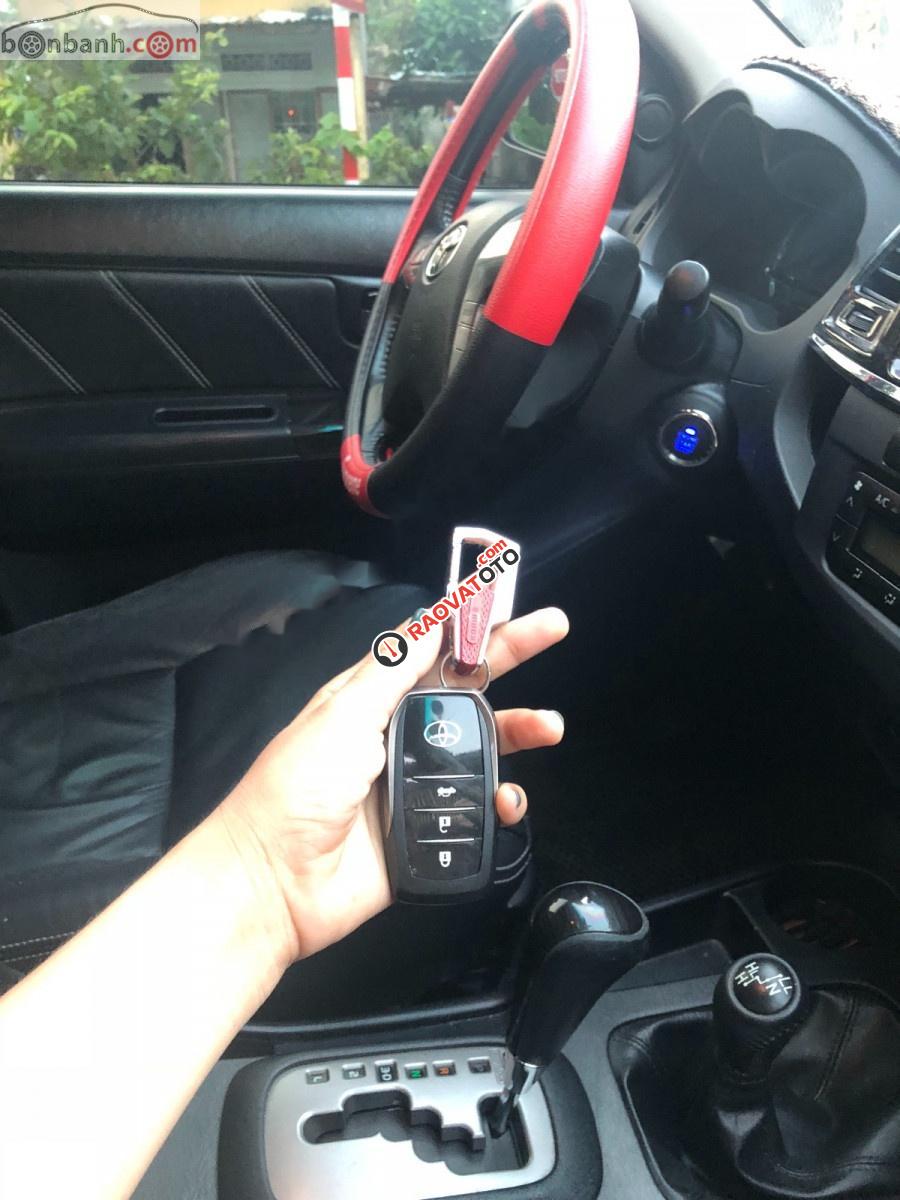 Bán Toyota Fortuner 2.7V 4x4 AT 2014, màu đen, số tự động-2