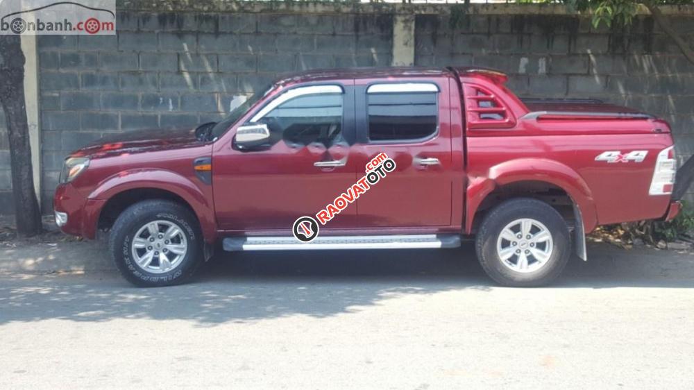 Cần bán gấp Ford Ranger XLT sản xuất 2011, màu đỏ, xe nhập-1