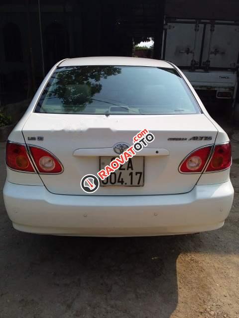 Bán Toyota Corolla Altis MT đời 2003, màu trắng, còn rất mới-1