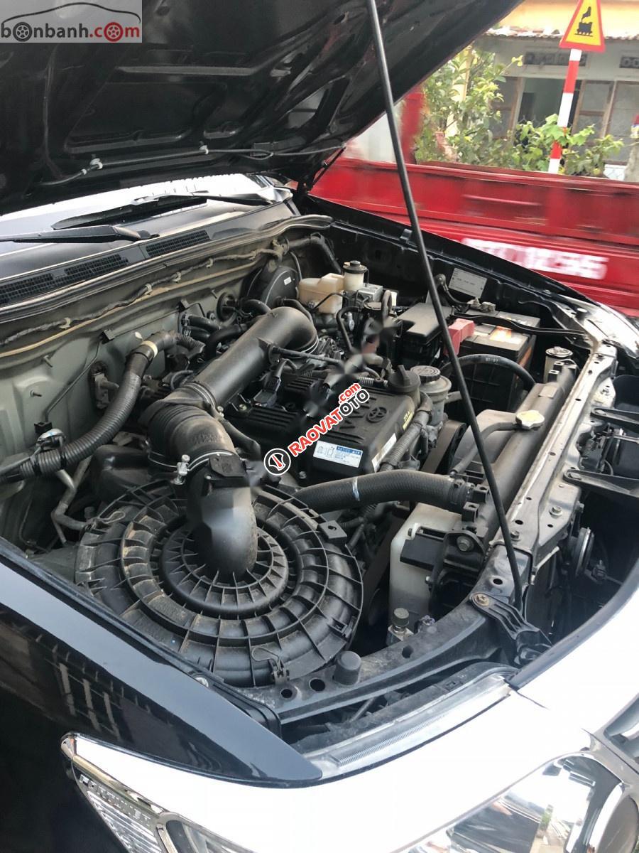 Bán Toyota Fortuner 2.7V 4x4 AT 2014, màu đen, số tự động-0