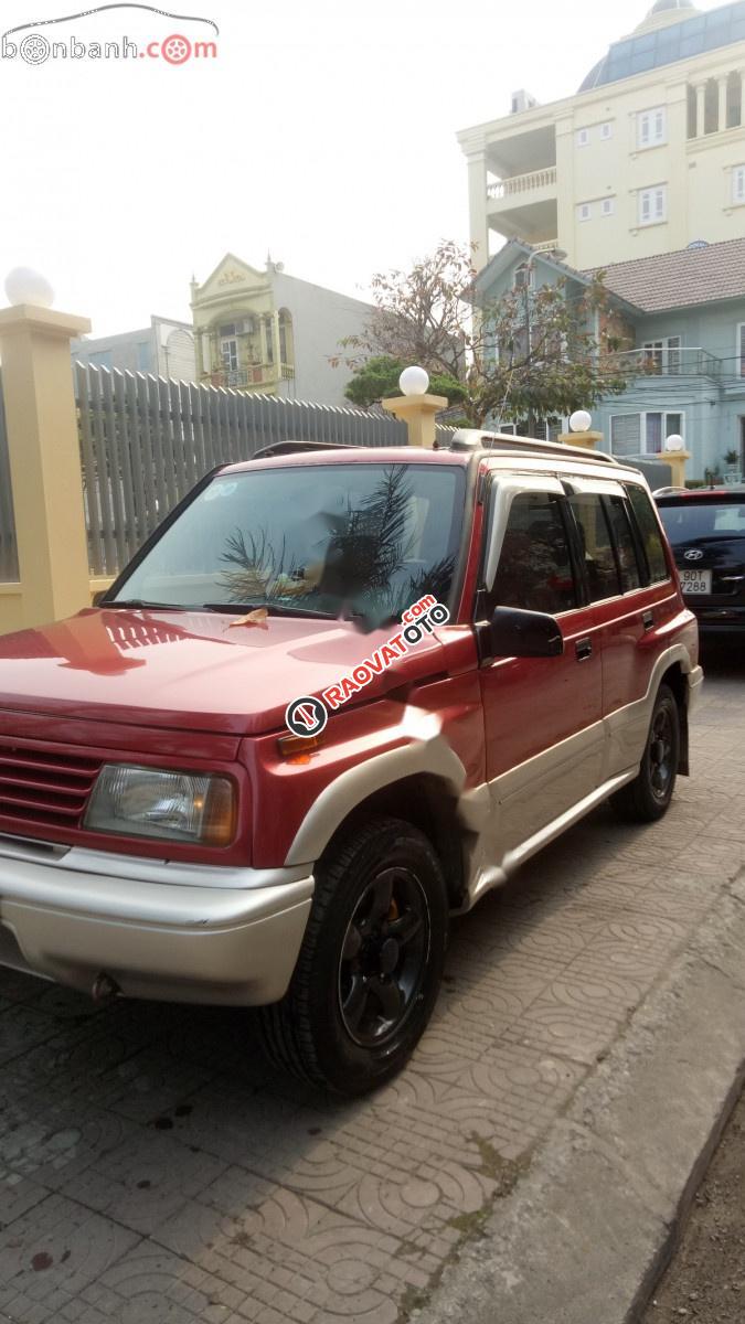 Bán xe Suzuki Vitara JLX đời 2005, màu đỏ-2