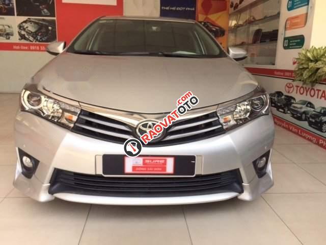 Bán xe Toyota Corolla altis 2.0V đời 2015, màu bạc, máy xăng-4