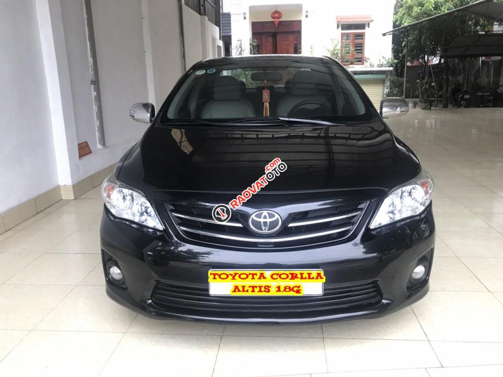 Bán xe Toyota Corolla Altis 1.8 G đời 2011, màu đen, xe siêu tuyển-0