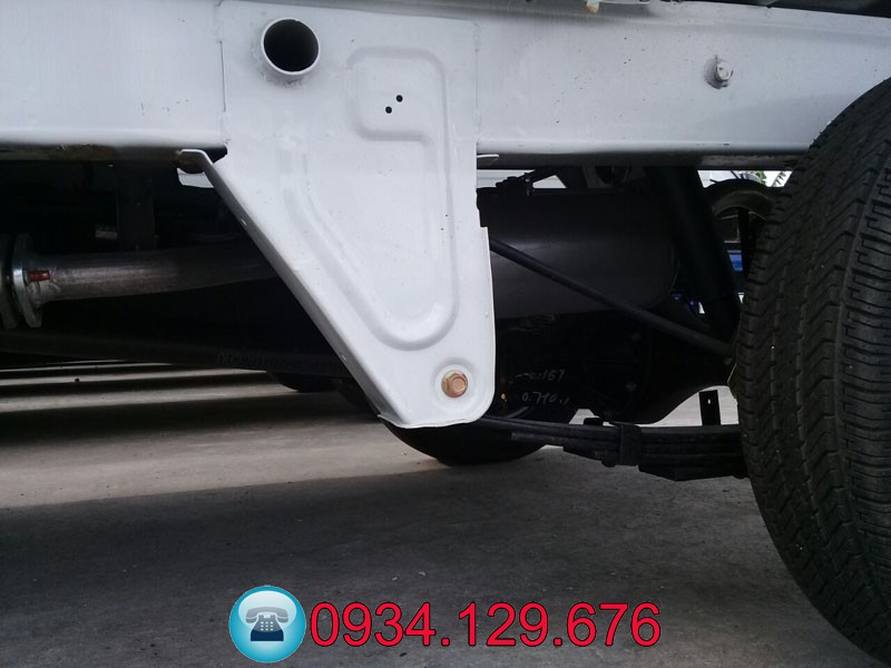 Bán xe tải Dongben 870kg thùng lửng, bạt, kín giá tốt-1