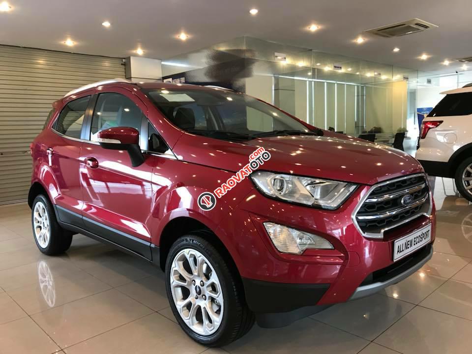 Bán xe Ford EcoSport 1.5 AT Titanium sản xuất năm 2018, màu đỏ-0
