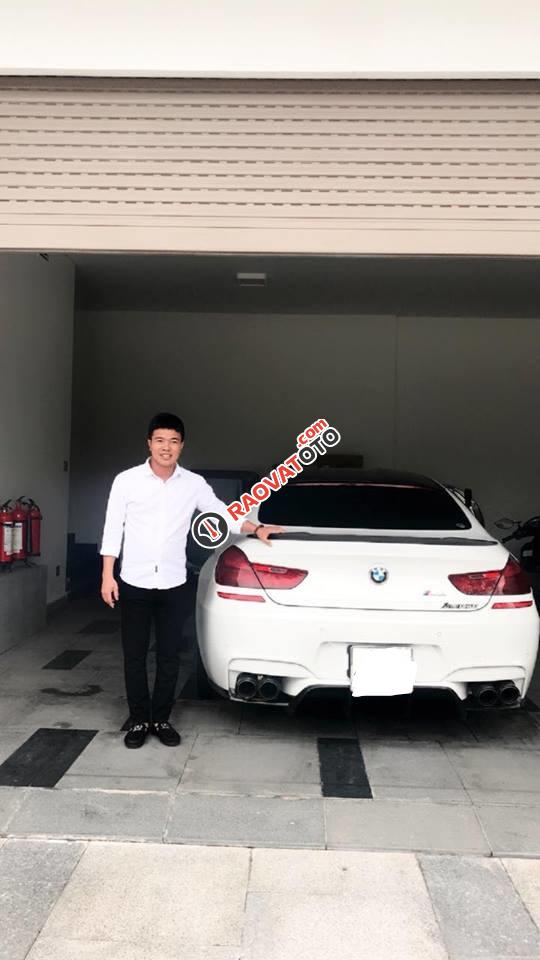 Cần bán BMW M6 Gran Coupe 4.4L V8(560Hp) - trắng, nội thất cam/đen-6