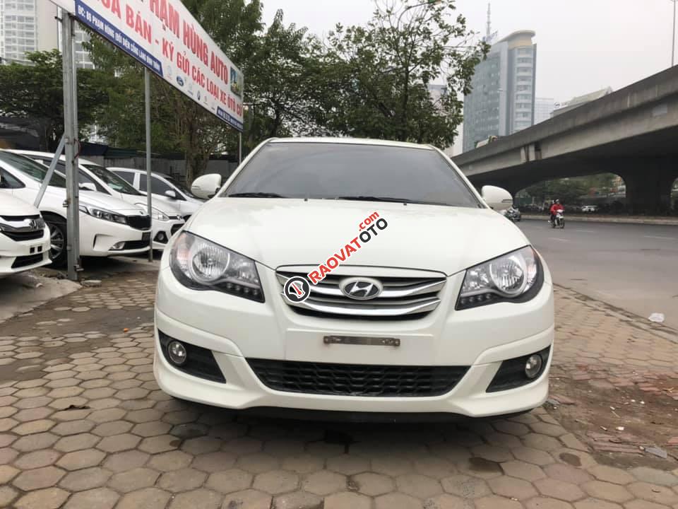 Bán xe Hyundai Avante 1.6AT đời 2015, màu trắng Hà Nội-0