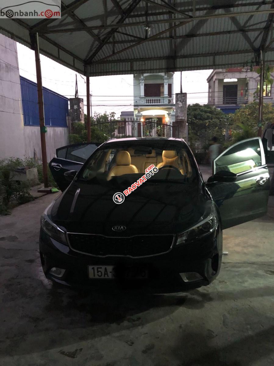 Bán ô tô Kia Cerato MT sản xuất 2017, màu đen, chính chủ -3