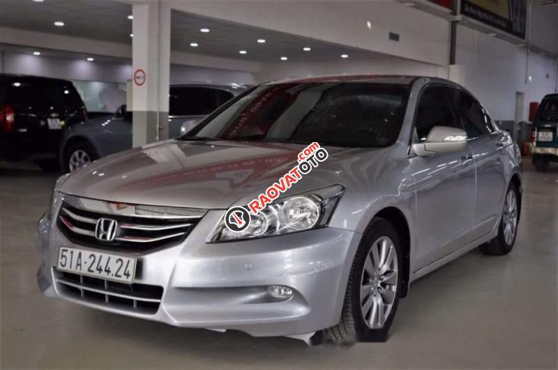 Bán Honda Accord 2.4 đời 2011, màu bạc, nhập khẩu, giá chỉ 650 triệu-0