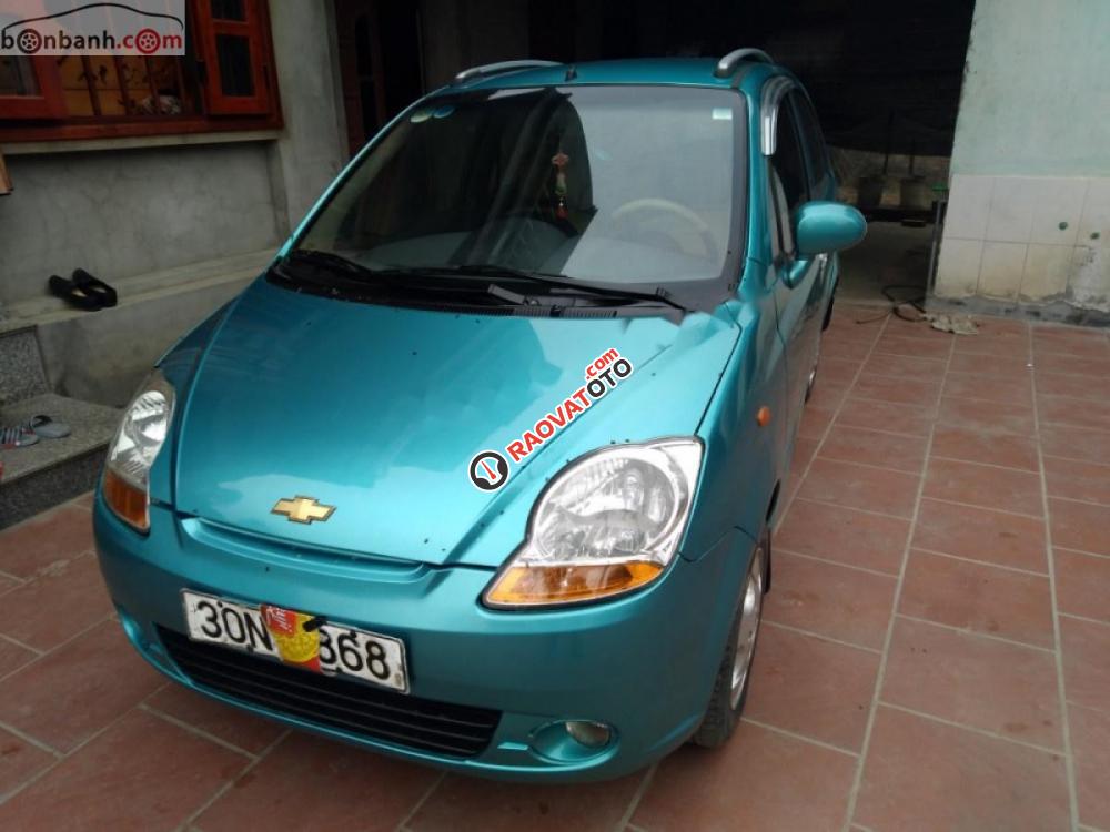 Bán Daewoo Matiz Joy đời 2009, màu xanh lam, xe nhập, 112tr-6