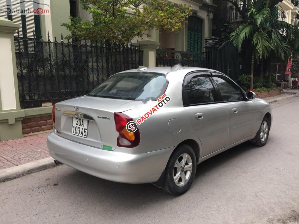 Cần bán gấp Daewoo Lanos SX 2004, màu bạc-6