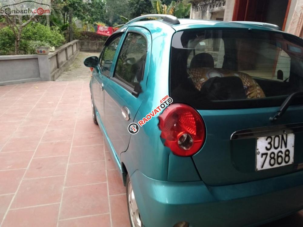 Bán Daewoo Matiz Joy đời 2009, màu xanh lam, xe nhập, 112tr-7