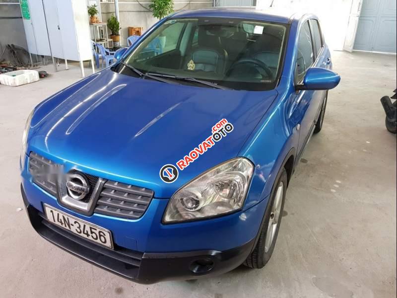 Bán Nissan Qashqai 2008, màu xanh lam, xe nhập xe gia đình-3