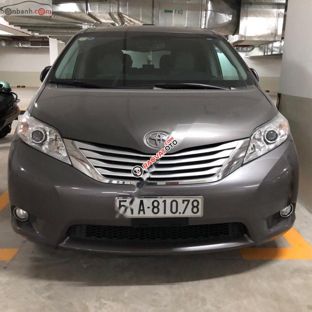 Bán Toyota Sienna Limited AWD 2013, màu xám, nhập khẩu, xe gia đình-3