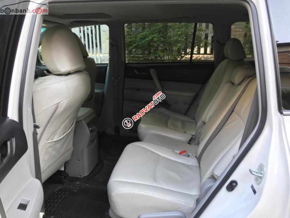 Bán Toyota Highlander SE sản xuất 2011, màu trắng, xe nhập-6
