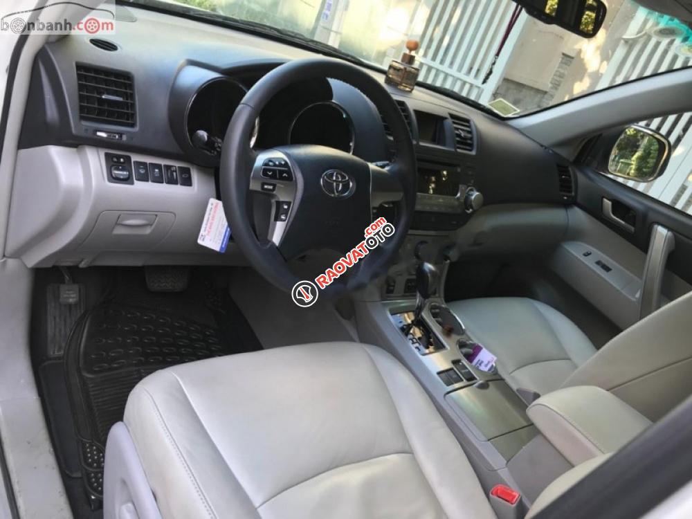 Bán Toyota Highlander SE sản xuất 2011, màu trắng, xe nhập-4