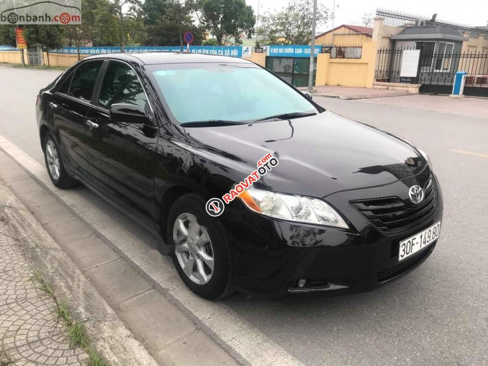 Bán Toyota Camry 2.0E năm 2008, màu đen, xe nhập-7