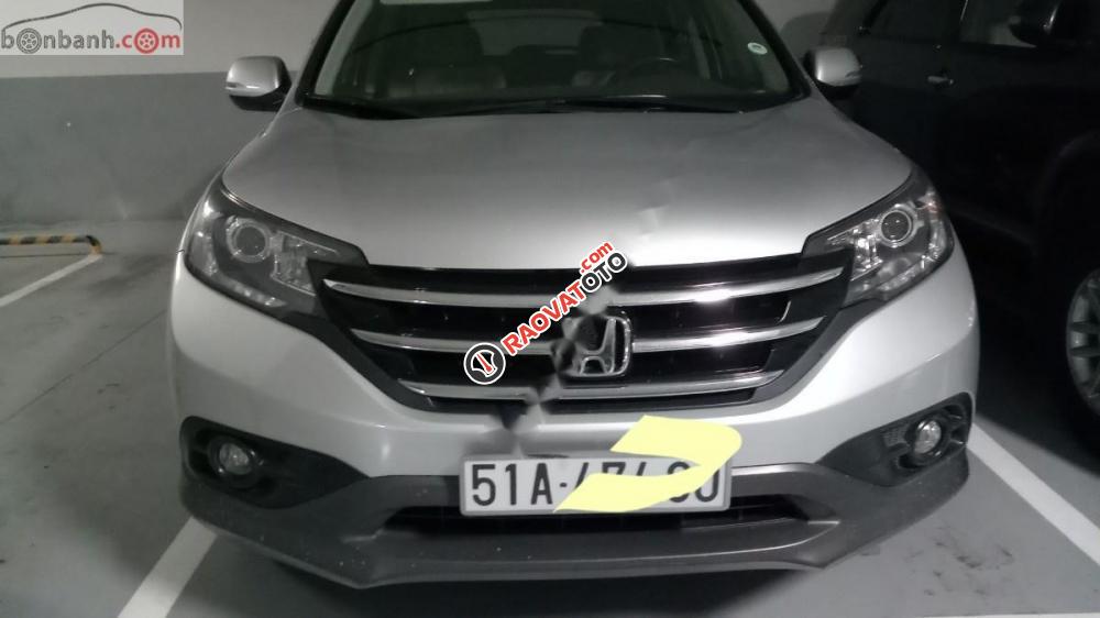 Chính chủ bán Honda CR V 2.0 năm 2014, màu bạc-3