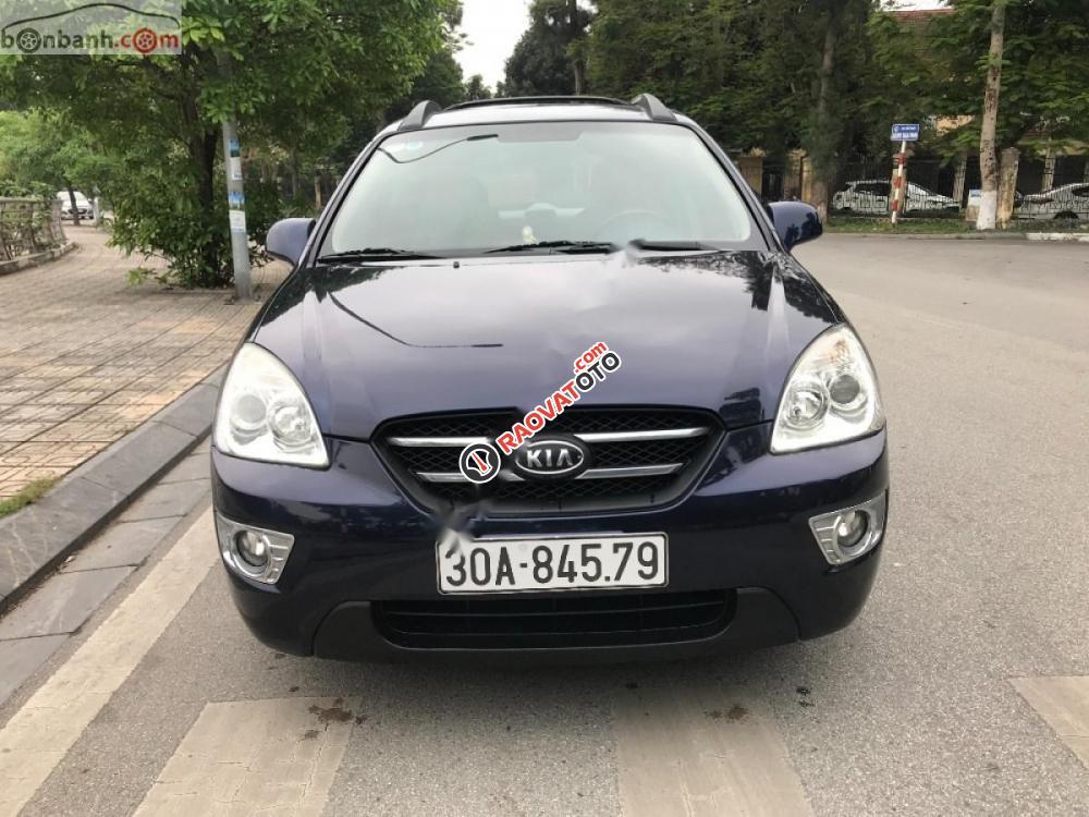 Bán Kia Carens 2.0 AT năm 2008, màu xanh lam, nhập khẩu -0