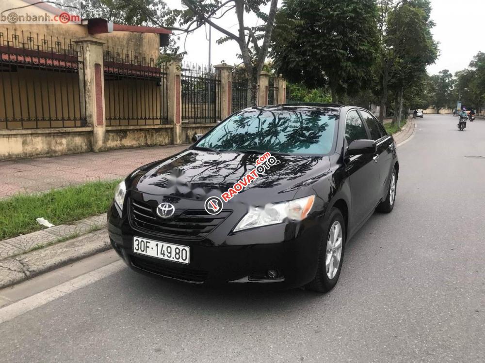 Bán Toyota Camry 2.0E năm 2008, màu đen, xe nhập-8