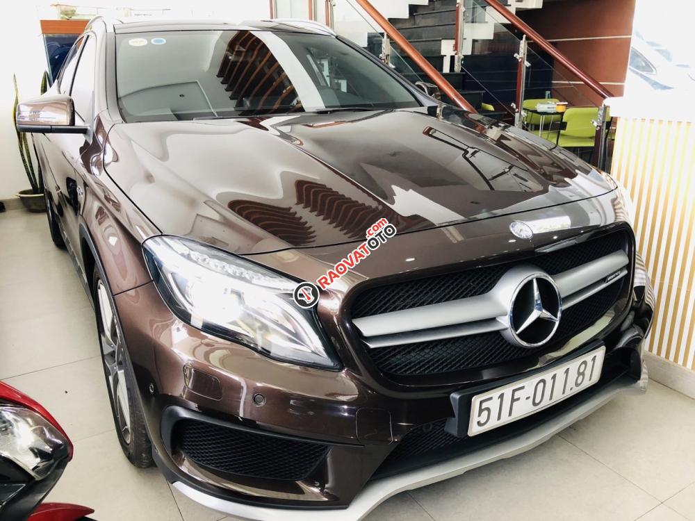 Bán ô tô Mercedes-Benz GLA-Class đời 2014, màu nâu nhập khẩu nguyên chiếc-8