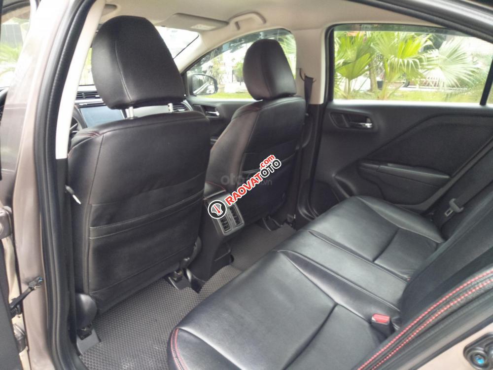 Bán ô tô Honda City 1.5CVT AT đời 2016, màu nâu, 500tr-1