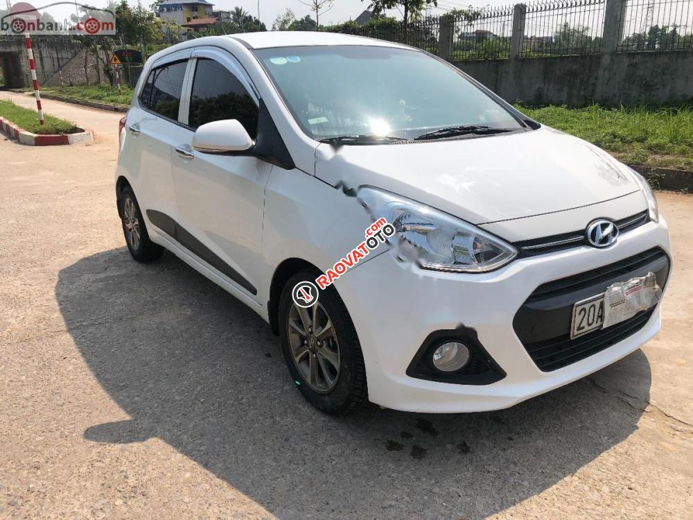 Xe Hyundai Grand i10 1.0 AT, năm 2016, màu trắng, xe nhập-4