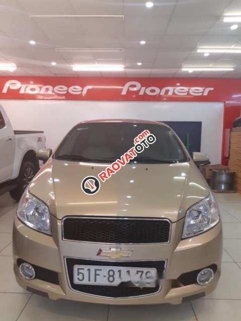 Cần bán Chevrolet Aveo LTZ đời 2016, màu vàng số tự động-0