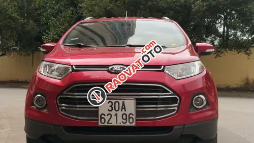 Bán xe cũ Ford EcoSport 1.5 AT sản xuất năm 2015, màu đỏ-0