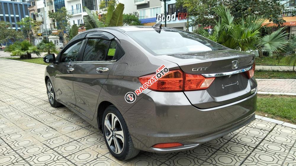 Bán ô tô Honda City 1.5CVT AT đời 2016, màu nâu, 500tr-6