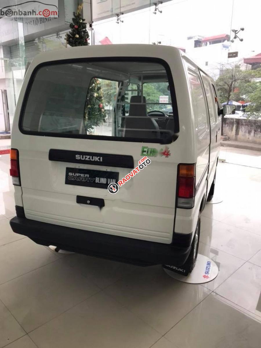 Cần bán xe Suzuki Super Carry Van Blind Van sản xuất năm 2018, màu trắng-1