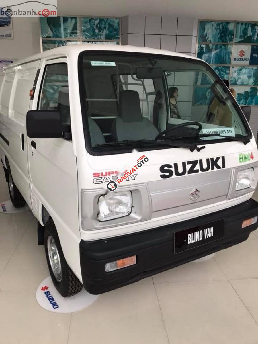 Cần bán xe Suzuki Super Carry Van Blind Van sản xuất năm 2018, màu trắng-4