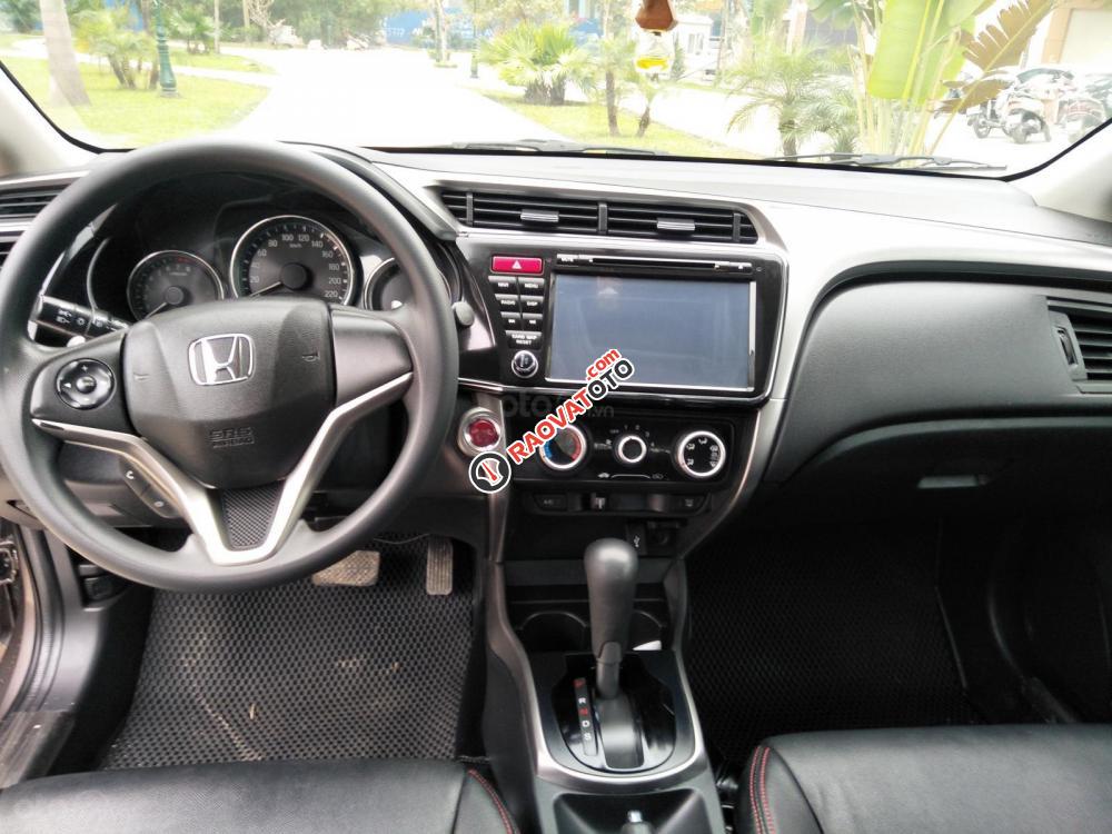 Bán ô tô Honda City 1.5CVT AT đời 2016, màu nâu, 500tr-4