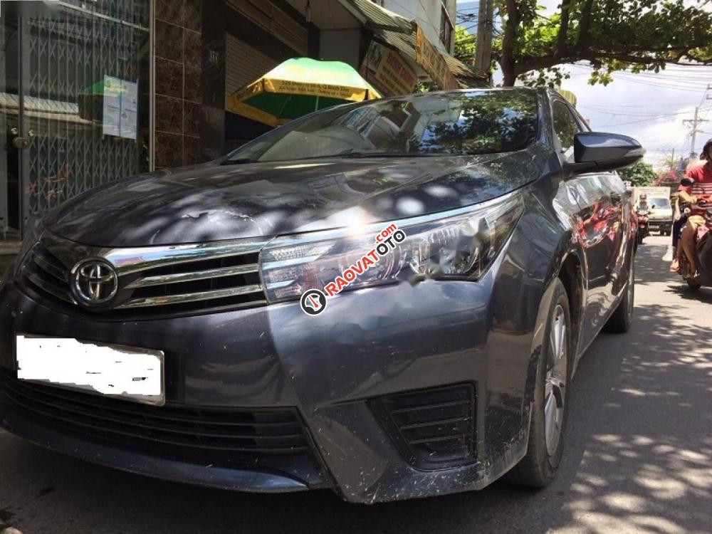 Bán Toyota Corolla altis 1.8G MT đời 2014, màu xanh, còn mới-3